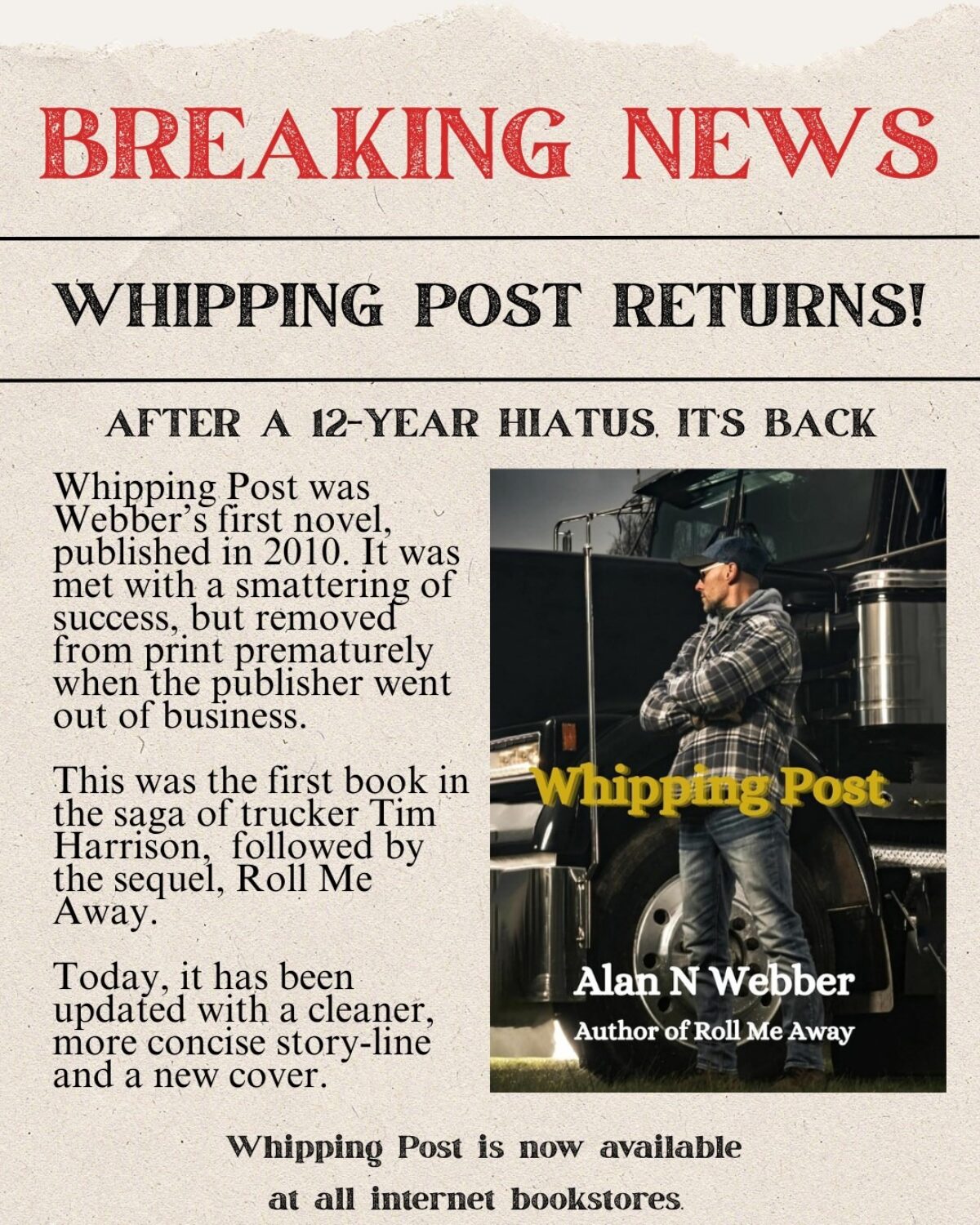 Newsletter 26 – Whipping Post Returns!