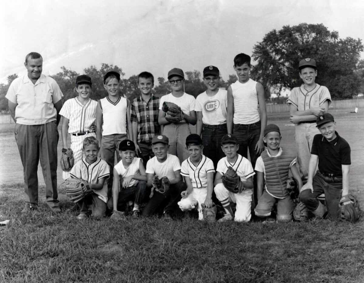 THE BALLGAME BEHIND THE SCHOOL – WHEN LIFE WAS SIMPLER