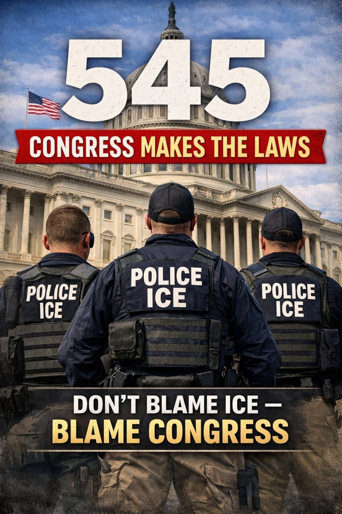 WASHINGTON’S FAVORITE TRICK – WRITE THE LAWS, THEN BLAME THE ENFORCERS