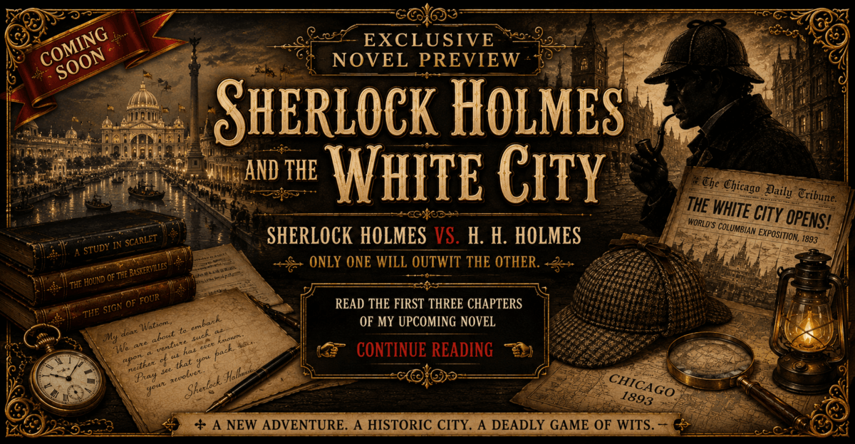 PREVIEW – SHERLOCK HOLMES AND THE WHITE CITY