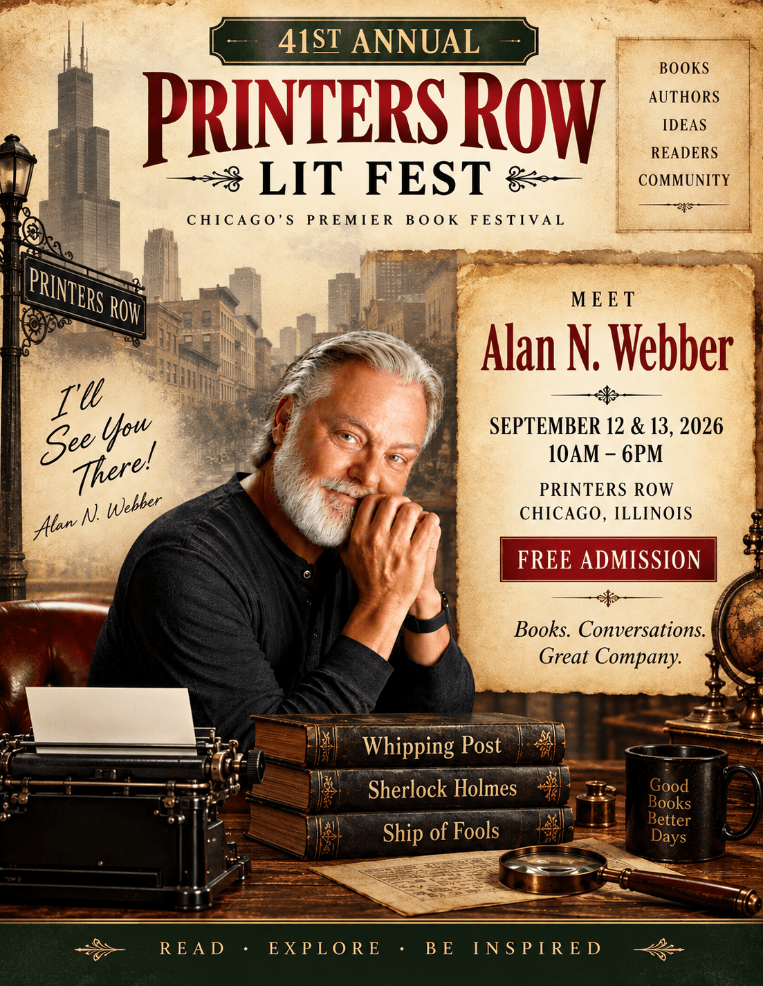 Literary Endeavors and Gritty Tales from the Mind of Alan N Webber