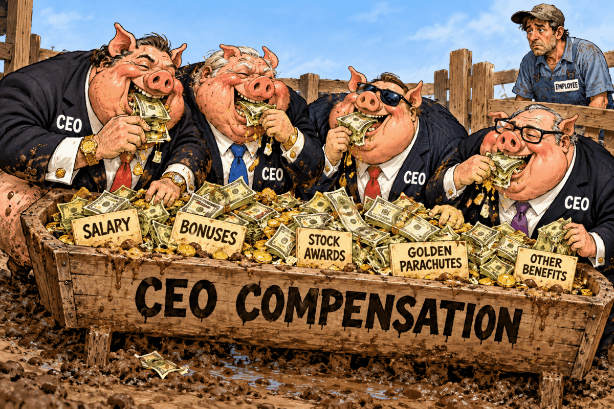 ARE AMERICAN CEOs PAID TOO DAMN MUCH?